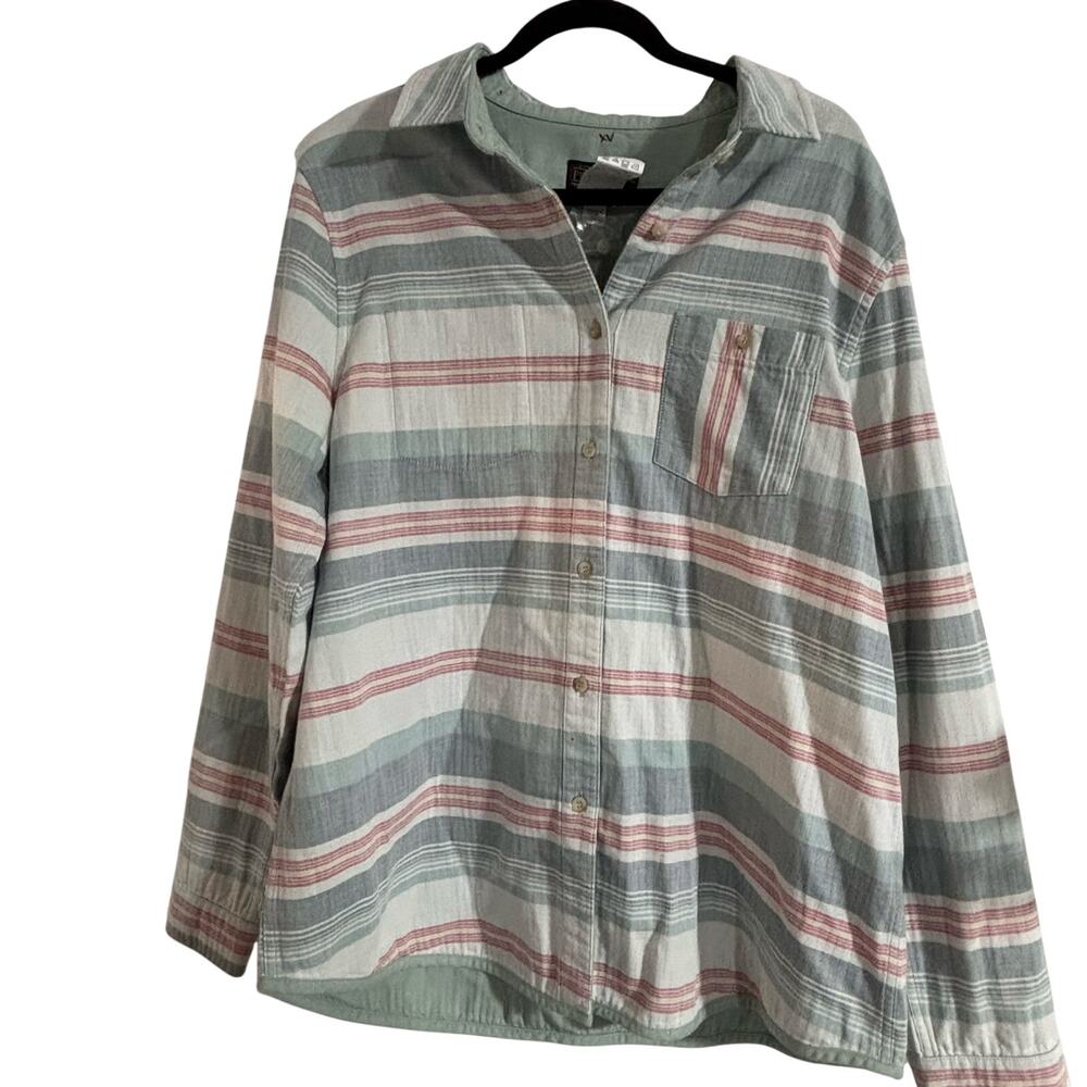 NWOT 185 Pendleton Heritage Reversible Board Shirt Cotton Button Shirt XL